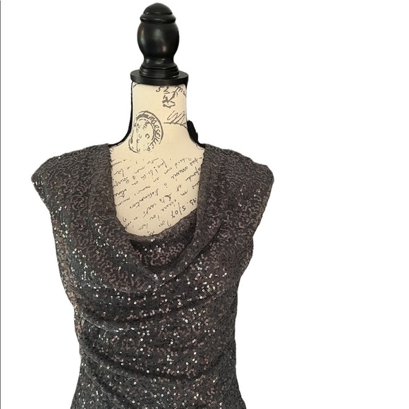 Ann Taylor sparkly sleeveless top size small - Picture 2 of 6